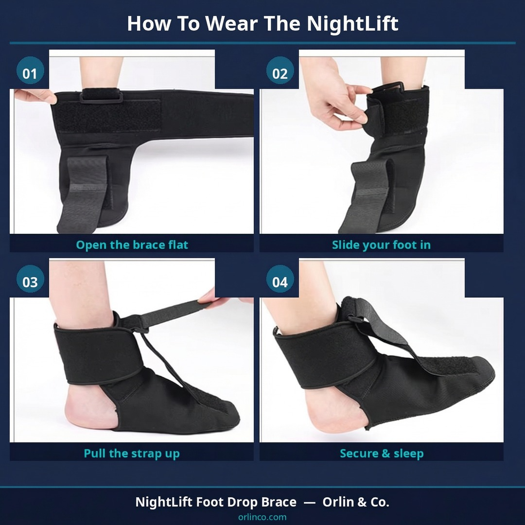 NightLift Foot Drop Brace