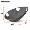 The PopFold™ No-Bend Laundry Basket.