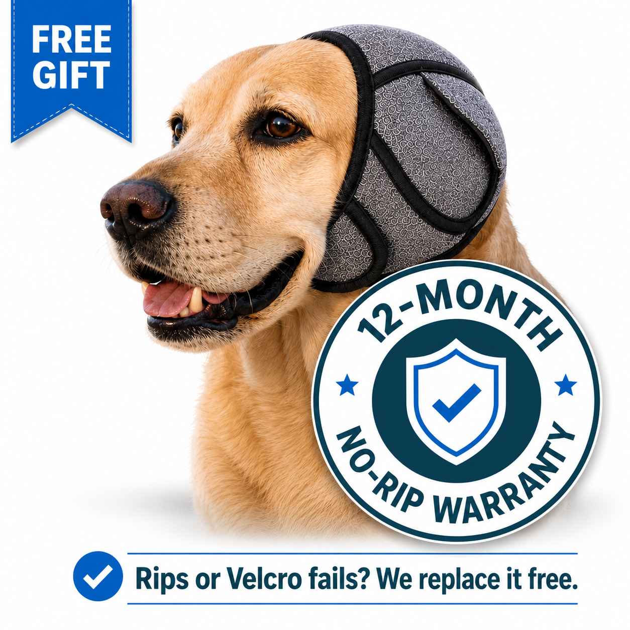 12-Month "No-Rip" Replacement Warranty