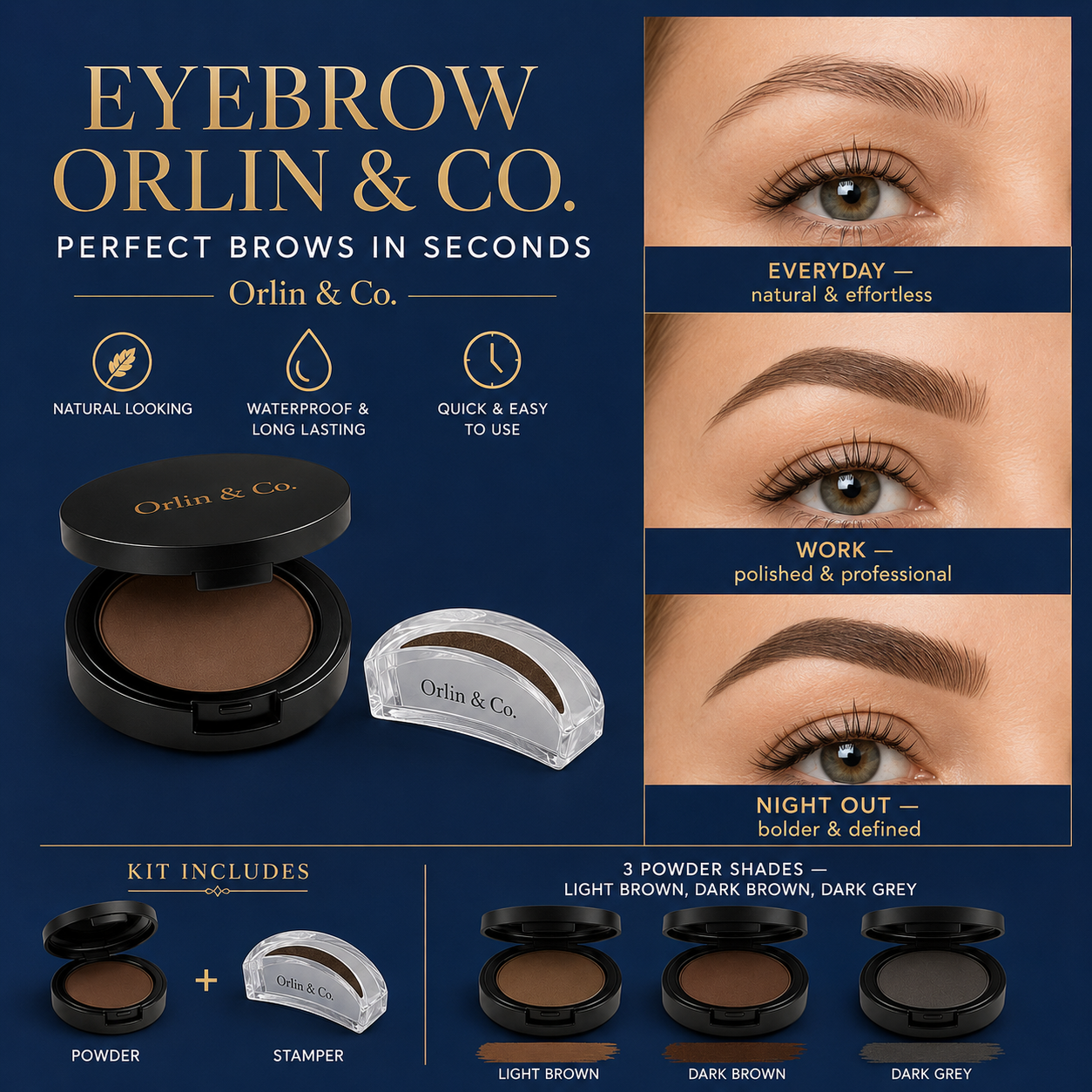 Orlin BrowSeal Kit