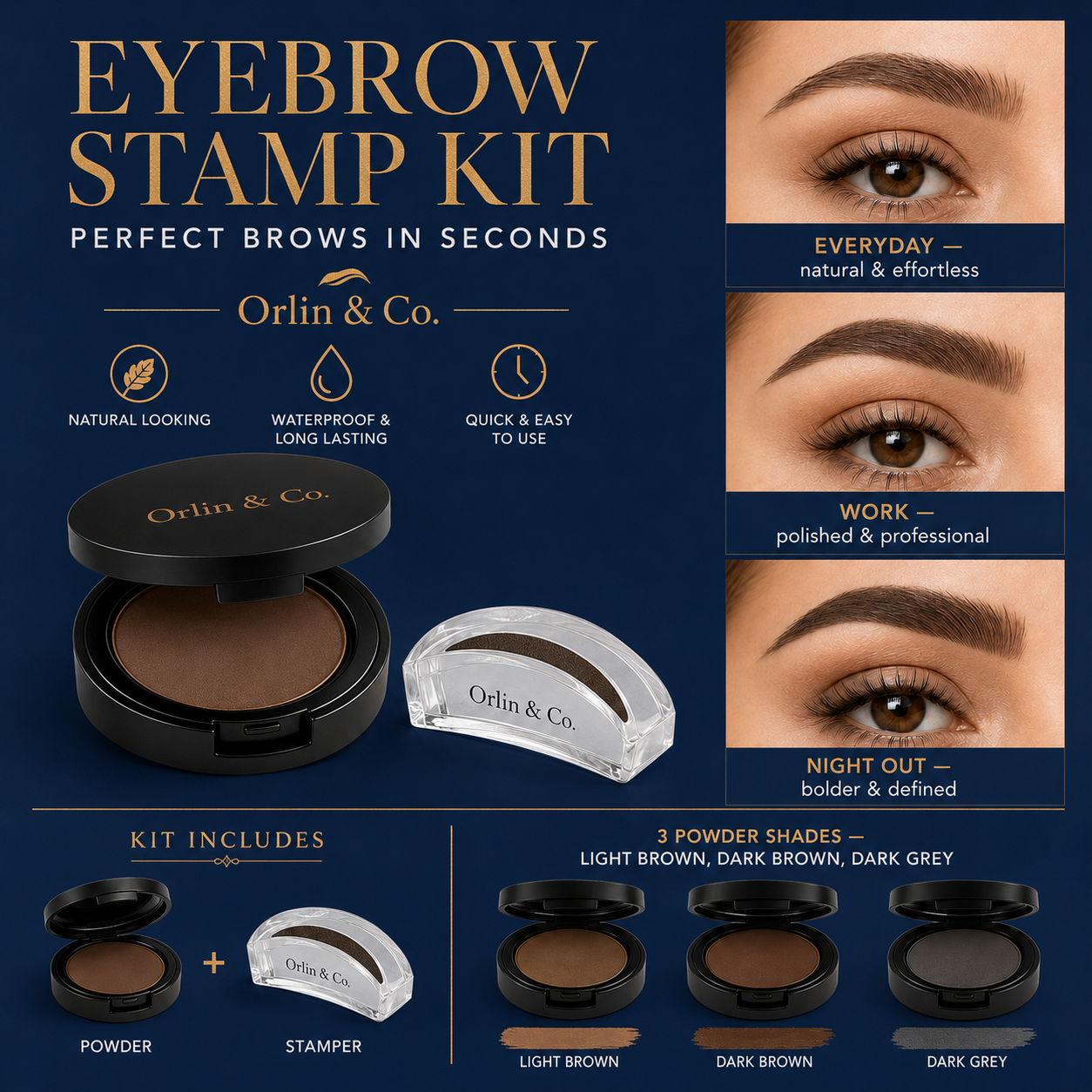 Orlin BrowSeal Kit