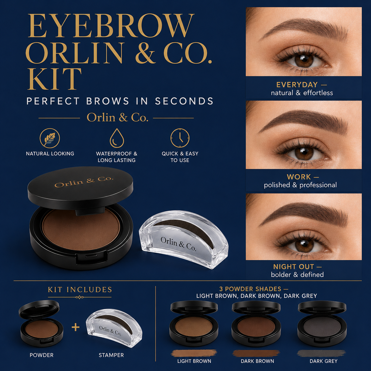 Orlin BrowSeal Kit