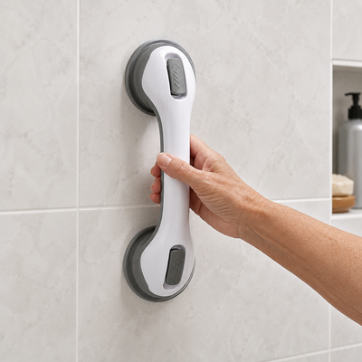 Installed on tile