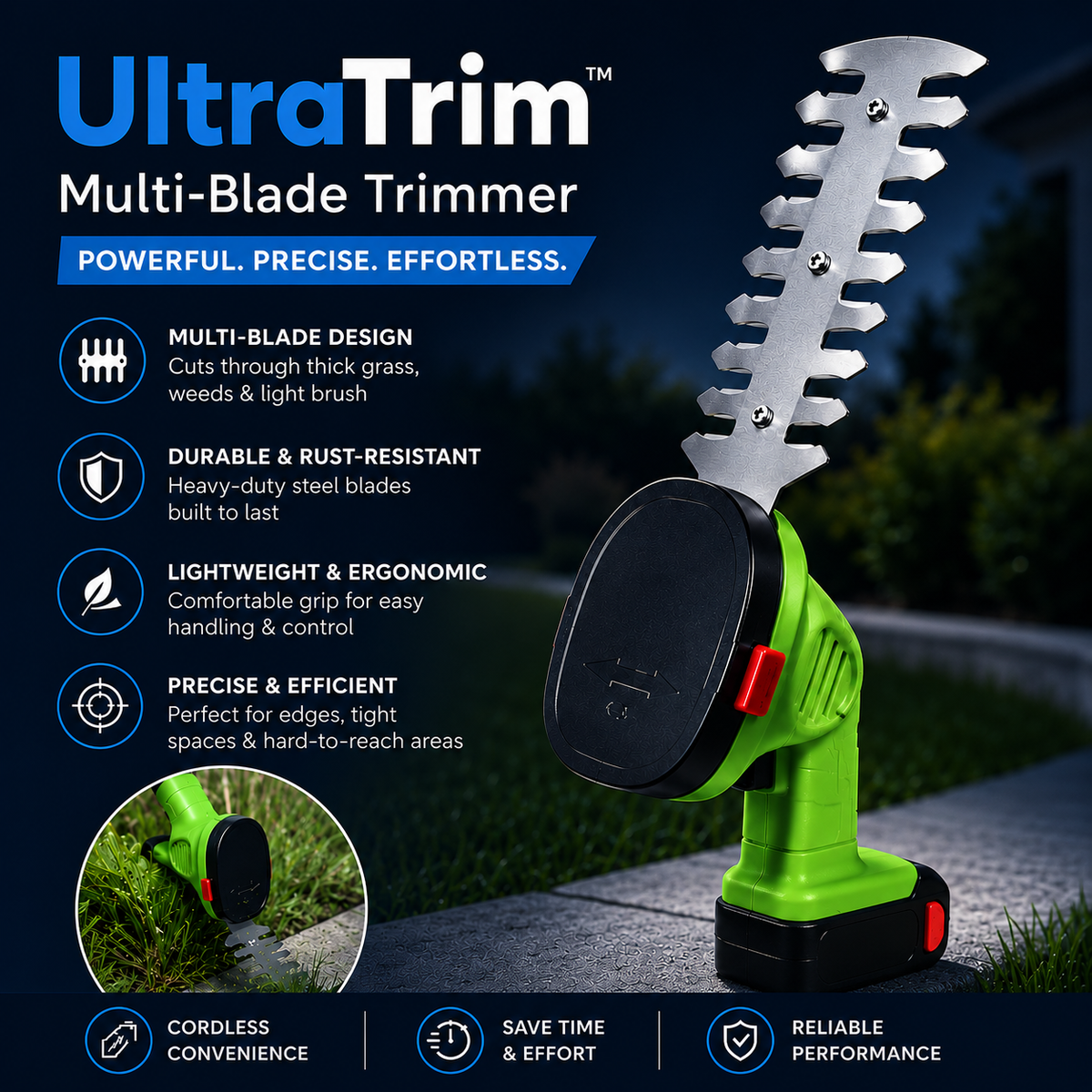 UltraTrim™ Multi-Blade Trimmer
