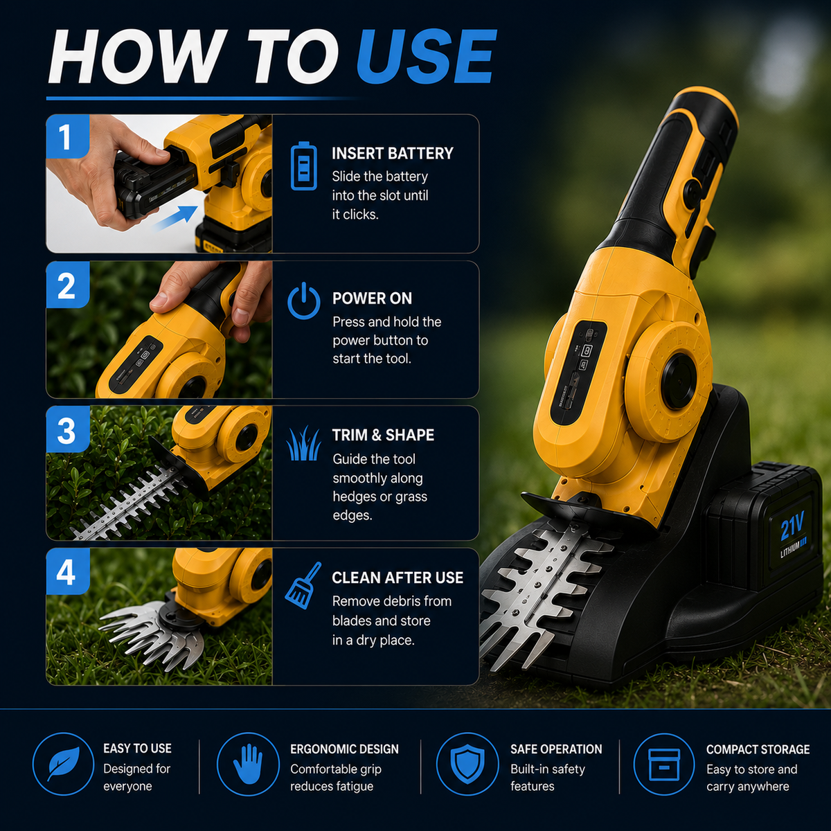 UltraTrim™ Multi-Blade Trimmer